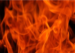 Flames. Photo by courtesy of Bio4Energy, Archives.