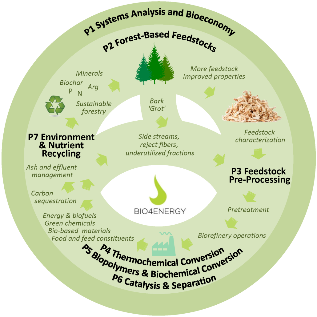 Bio4Energy Platform Wheel 2022.